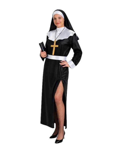 Costume de Nonne Taille M | Costumes pour Adultes Le Roi du Carnaval